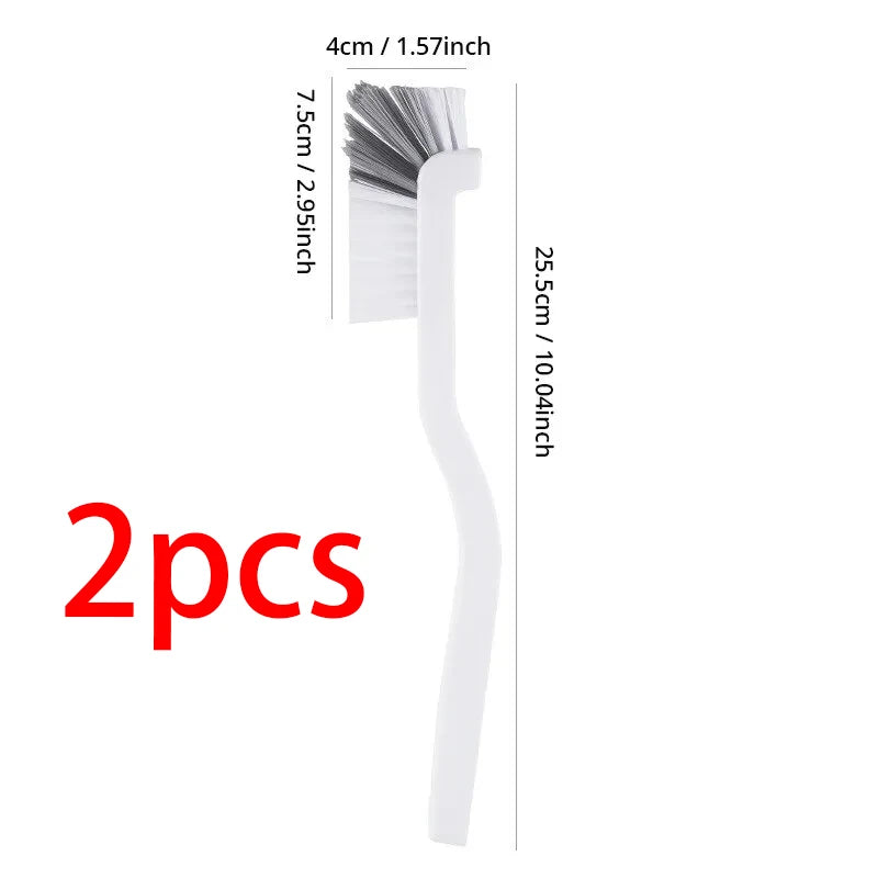 Japanese Sink & Motorcycle Cleaning Brush - Long Handle Elbow Design for Tail Holes & Crevices