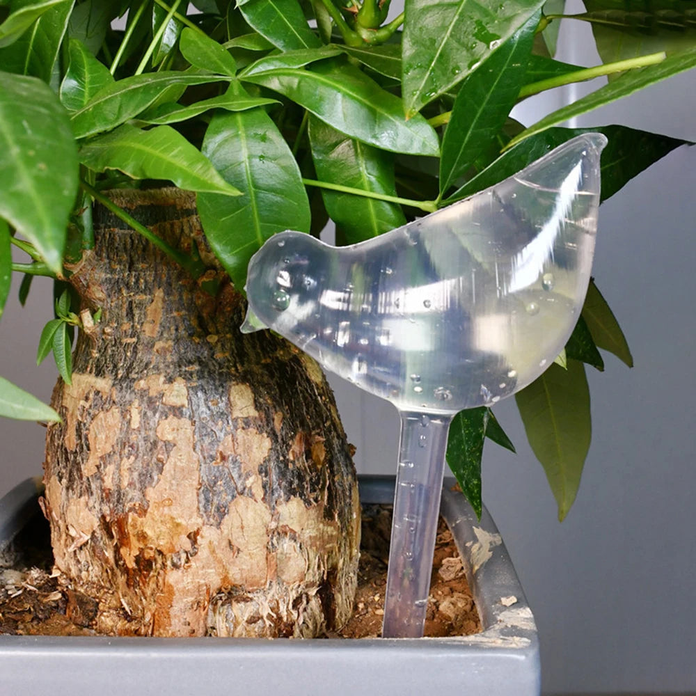 Pink Tulip Plant Watering Balls Suitable for Indoor Outdoor Plants, Automatic Plant Drippers, Automatic Watering Gardening Tools